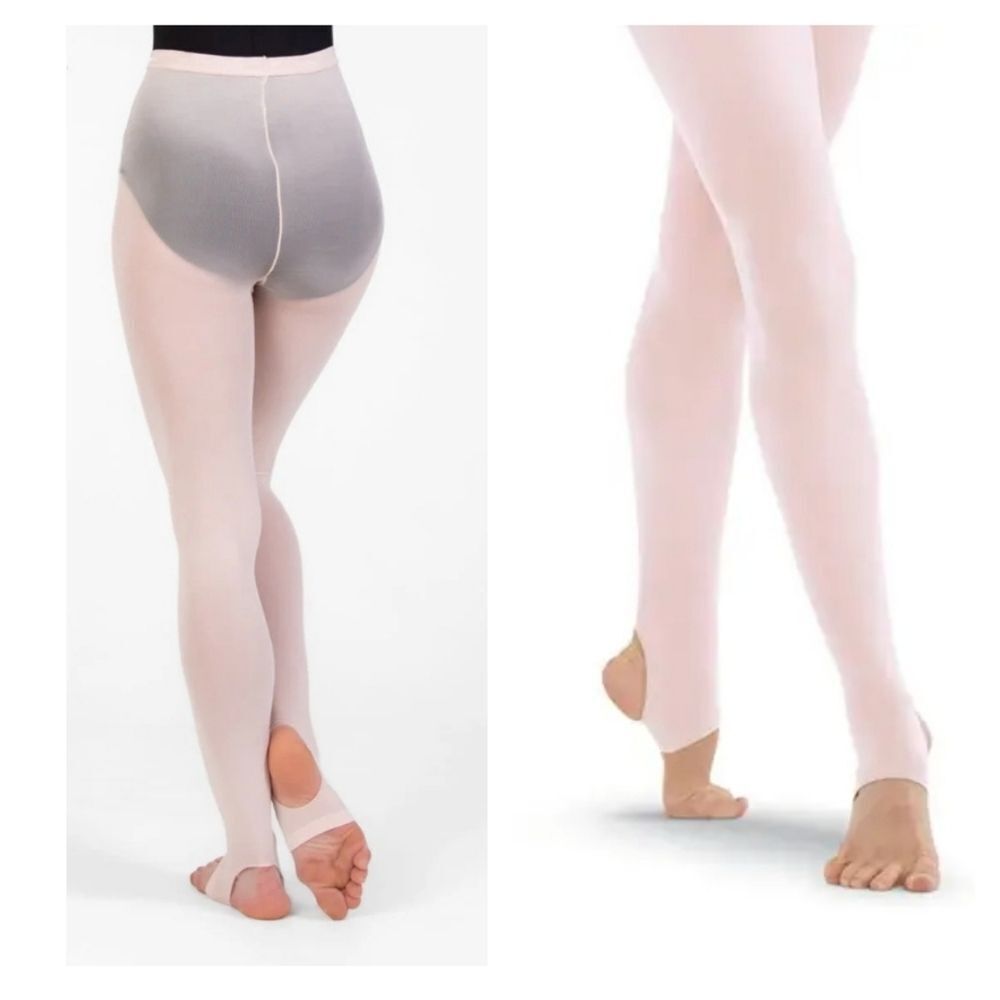 Theatricals Classwear Kids Dance Stirrup Tights Color Pink